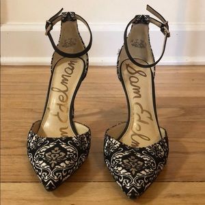 Printed Sam Edelman heels